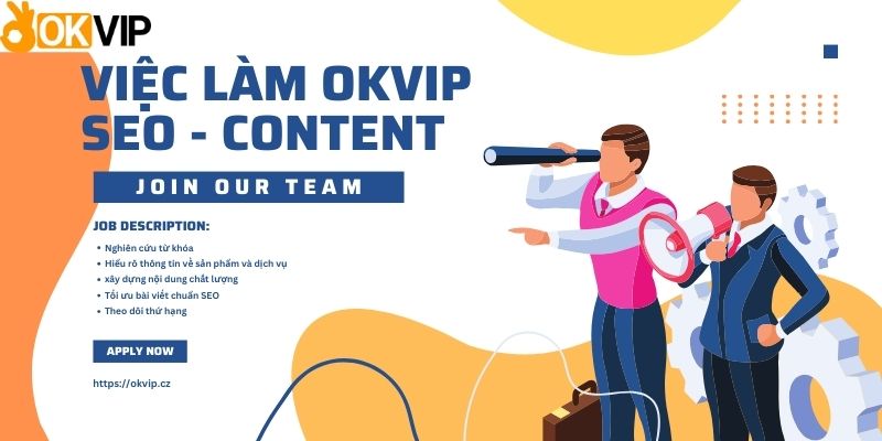 tuyển dụng việc làm SEO - CONTENT